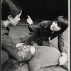 Victoria Racimo, Joe Fields and Christal Kim in the 1971 Off-Broadway production of The Basic Training of Pavlo Hummel