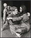 Albert Hall, William Atherton and Victoria Racimo in the 1971 Off-Broadway production of The Basic Training of Pavlo Hummel