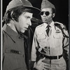 Bob Balaban and Bob Delegall in the stage production The Basic Training of Pavlo Hummel