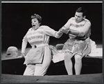 Kaye Ballard and Richard Hayes in the stage production The Beast in Me