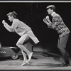 Nancy Haywood and Burt Convy in the stage production The Beast in Me