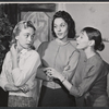 Mae Munro, Ann Amouri, and Lois Raeder in the Actor's Playhouse stage production The Beautiful Jailer