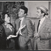 Ruth Kaner, Pat Treston, and unidentified actor in the Actor's Playhouse stage production The Beautiful Jailer