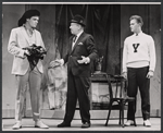 Sean Garrison, Bert Lahr and Larry Hagman in the stage production The Beauty Part