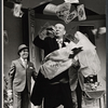 Bert Lahr [foreground], David Doyle in the stage production The Beauty Part
