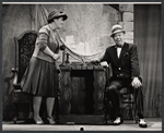 Charlotte Rae and Bert Lahr in the stage production The Beauty Part