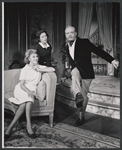 Arlene Francis, Leora Dana, and Fernand Gravet in the stage production Beekman Place