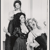Publicity photograph of Irene Frances Kling, Tanny McDonald, and Lynn Ann Leveridge in the stage production The Beggar's Opera






