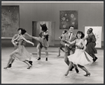 Susan Watson (far right) and dancers performing in the "Lyrics by Oscar Hammerstein" episode on the TV variety series The Bell Telephone Hour
