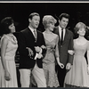Barbara McNair, Johnny Harmon, Gretchen Wyler, John Raitt, and Florence Henderson performing in the "Lyrics by Oscar Hammerstein" episode on the TV variety series The Bell Telephone Hour