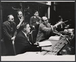 Sid Smith [center] and unidentified others in the December 19,1965 episode of on the television program The Bell Telephone Hour
