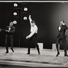 Harold Nicholas, Donald O'Connor and Fayard Nicholas [right] in the television production The Bell Telephone Hour