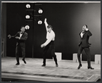Harold Nicholas, Donald O'Connor and Fayard Nicholas [right] in the television production The Bell Telephone Hour