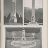 Idaho Soldiers' Memorial, Type D, No. 34; Idaho Memorial Plan, Type D, No. 33; A Fountain Memorial Design, Idaho Plan, Type C, No. 21.