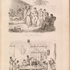 3. Danse Crèole à Camanal; 4. Intérieur de salle à manger à Ste. Marthel