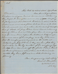 Letter of inquiry from Susannah Hampton, September 4, 1863, for Joseph H. Hampton, 72nd NY Infantry, Co. A