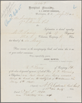 Letter of inquiry for M. P. Larry, 17th Maine Infantry. (1864)