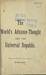 The World's advance-thought