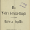 The World's advance-thought