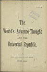 The World's advance-thought