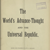 The World's advance-thought
