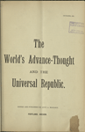 The World's advance-thought