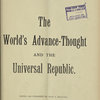 The World's advance-thought