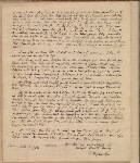 Echlin, Eliza, Lady. Lady Echlin's alterations for the improvement of Richardson's Clarissa. Holograph. Mutilated