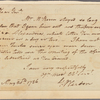 Letter to [Horatio] Gates, Travellers Rest, Barkley [Va.]