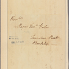 Letter to [Horatio] Gates, Travellers Rest, Barkley [Va.]