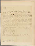 Letter to [Horatio Gates, Rose Hill, N. Y.]