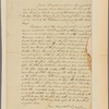 Letter to Peter Van Brugh Livingston
