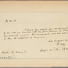 Letter to [George Corbin?] Washington