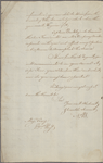 Letter to Major [James Henry] Craig, 82nd Regiment [Charleston]