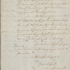 Letter to [Lt. Col. George Campbell, Georgetown?]