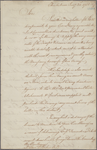 Letter to Sir Henry Clinton [New York]