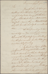 Letter to Sir Henry Clinton, New York