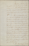 Letter to [Col. Thomas Browne, Augusta, Ga.]