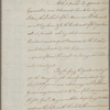 Letter to Lord George Germain [London]
