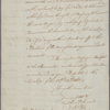 Letter to Brig. Genl. [Benedict] Arnold [Portsmouth, Va.]