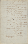 Letter to Brig. Genl. [Benedict] Arnold [Portsmouth, Va.]