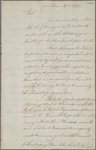 Letter to [Sir Henry Clinton, New York.]