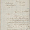 Letter to Sir Henry Clinton [New York]