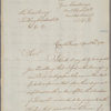 Letter to Sir Henry Clinton [New York]