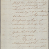 Letter to Sir James Wright [Governor of Georgia, Savannah]