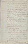 Letter to Sir James Wright [Governor of Georgia, Savannah]
