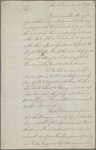 Letter to Sir James Wright [Governor, Savannah, Ga.]