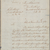 Letter to Sir James Wright [Governor, Savannah, Ga.]