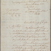 Letter to Lord George Germain [London]