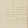 Letter to Capt. [John] Colpoys [Orpheus Frigate, off Charleston]